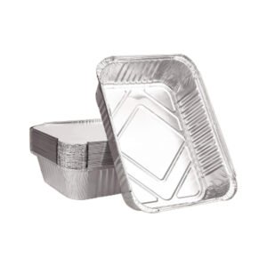 Aluminium Container AC73365 With Lid 3650ML